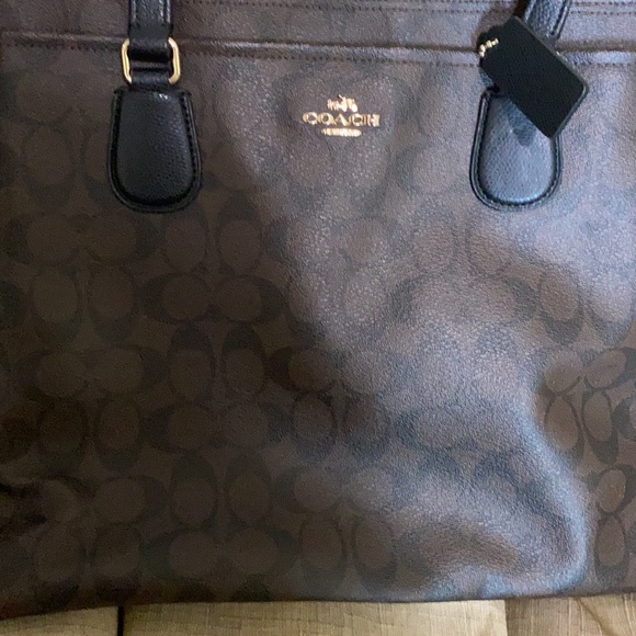 Coach travel or computer bag in like new condition - Picture 2 of 5